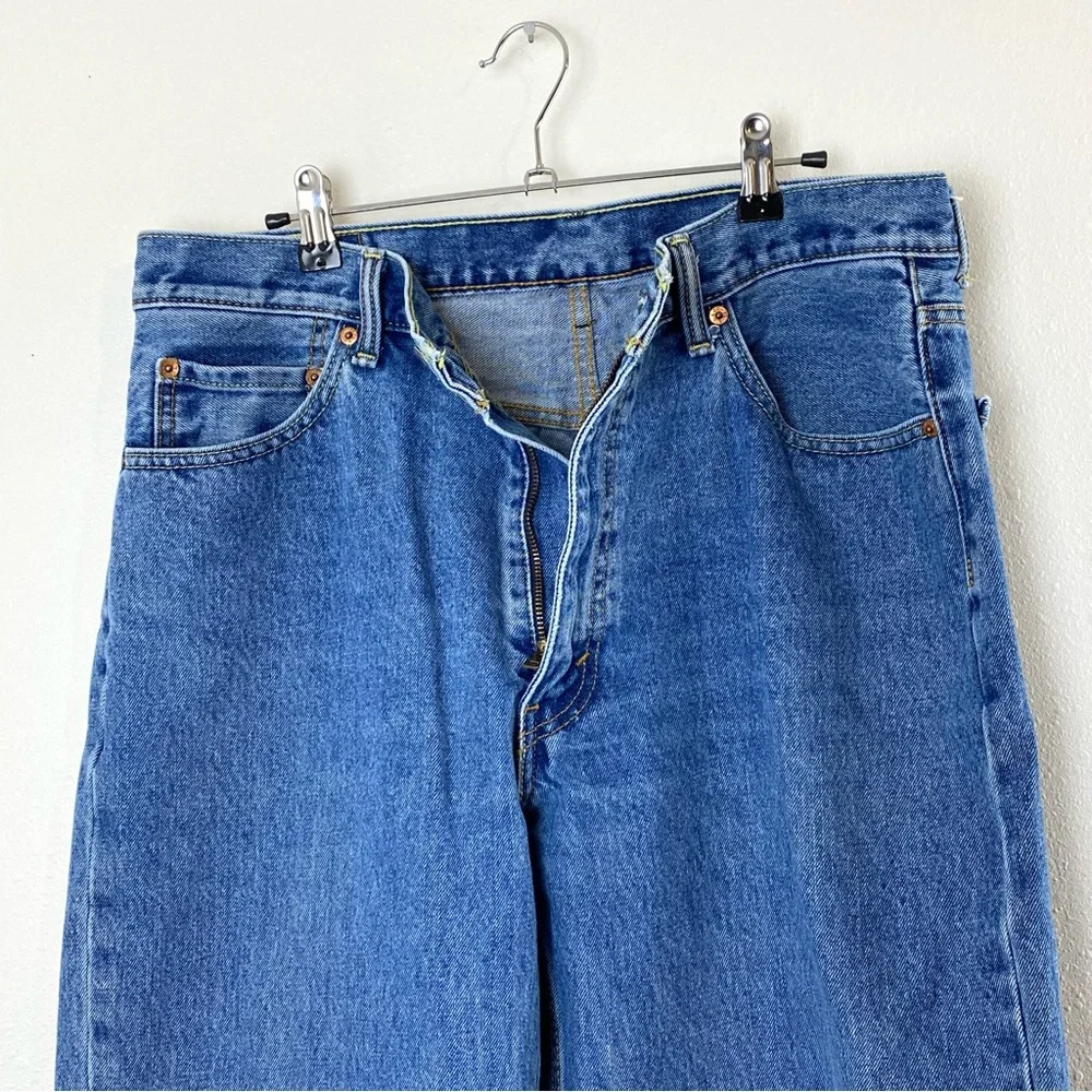 Levi's 550 Denim Blue Jeans - 36 x 34